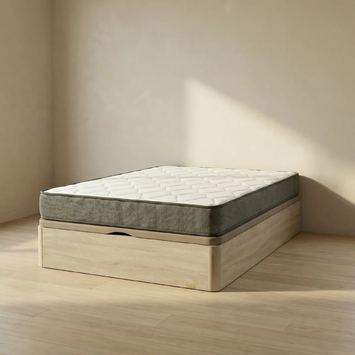 Pack canapé abatible + Colchón Viscoelástico 135x190